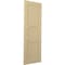 Ekena Millwork True Fit PVC Center Circle Arts & Crafts Fixed Mount Shutters, Natural Twine, 12W x 44H, PR TFP001AC12X044NT - alternate 15